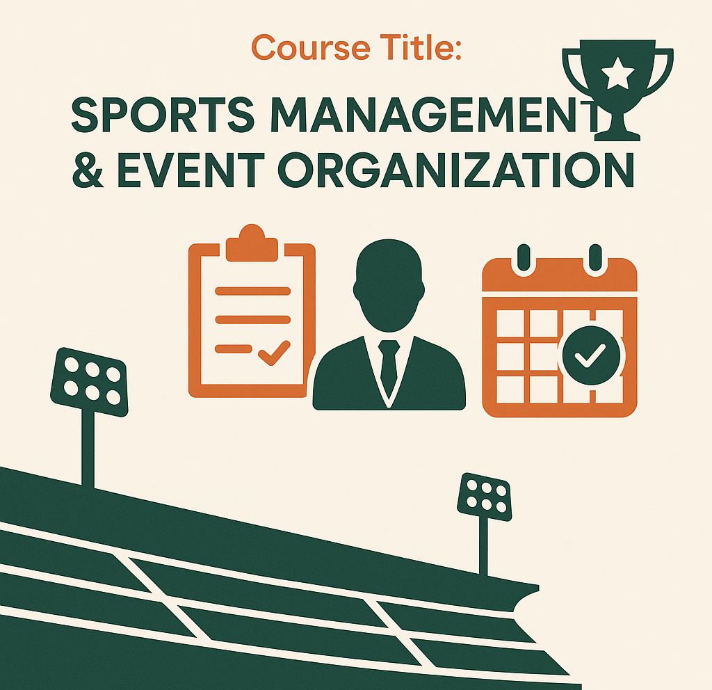 Sports Management & Event Organization
